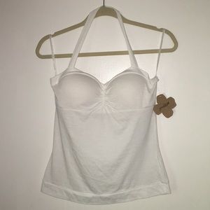 White Halter Top {LARGE} (NEW WORH TAGS)